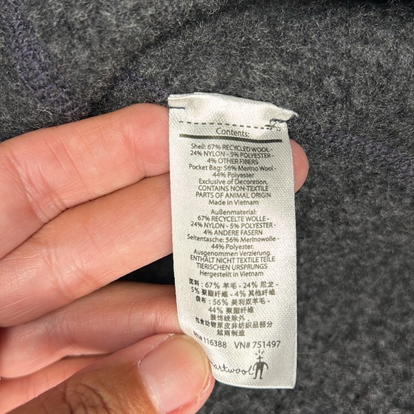 Smartwool Echo Lake Recycled Wool Half Zip Pullover - Picture 7 of 11